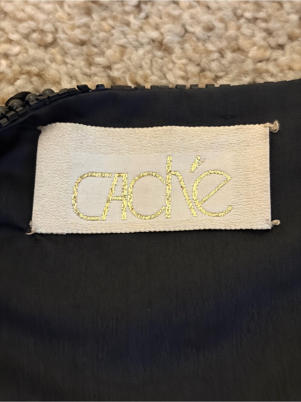 Caché 100% Silk Blazer Gold Label - Picture 3 of 6